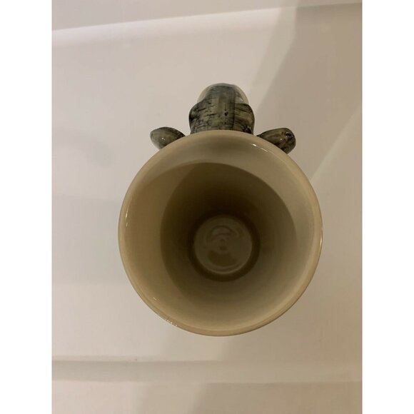 Ermo Elephant Collectors Mug 3D Ceramic‎ Coffee Cup Ermo Zoo Hand Painted - Picture 5 of 7